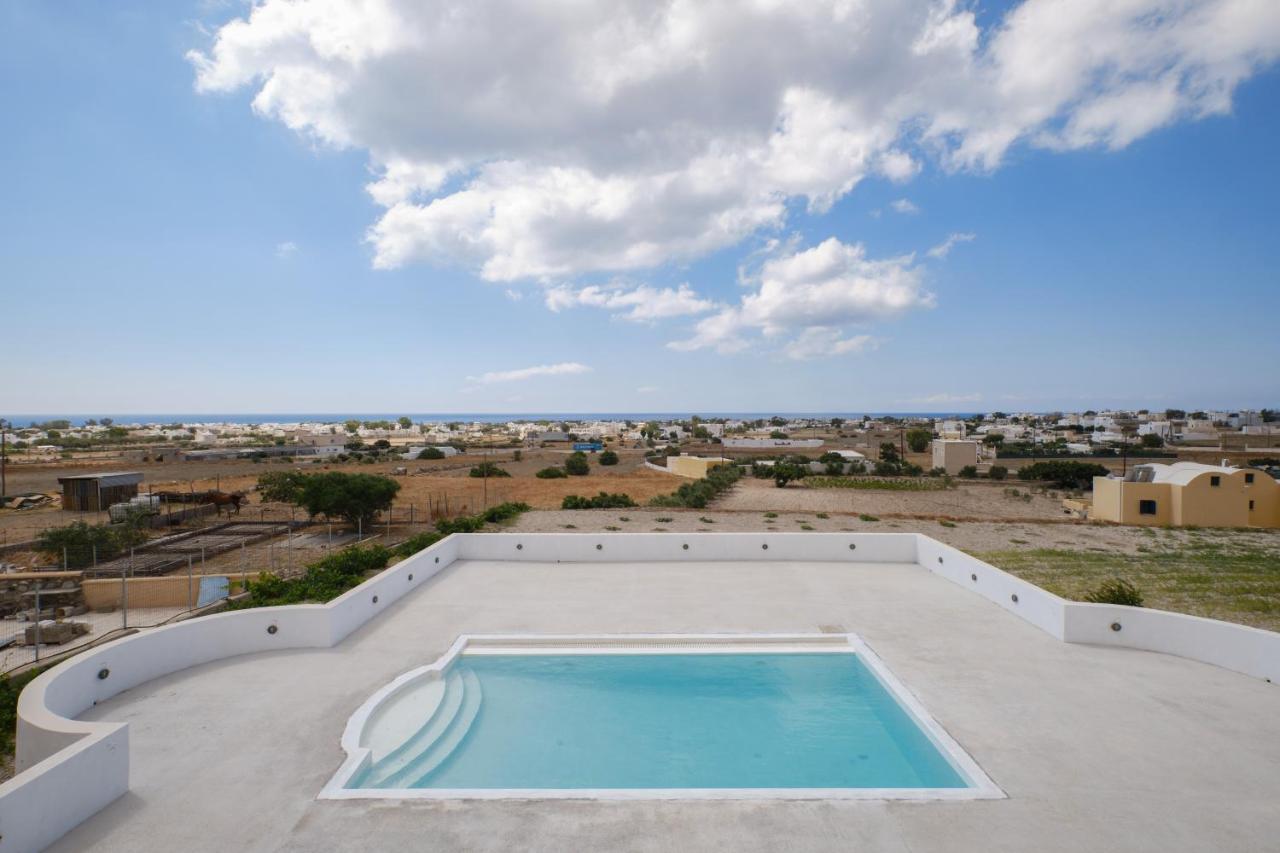 Private Villa Evgenia With Swimming Pool Perissa  Buitenkant foto