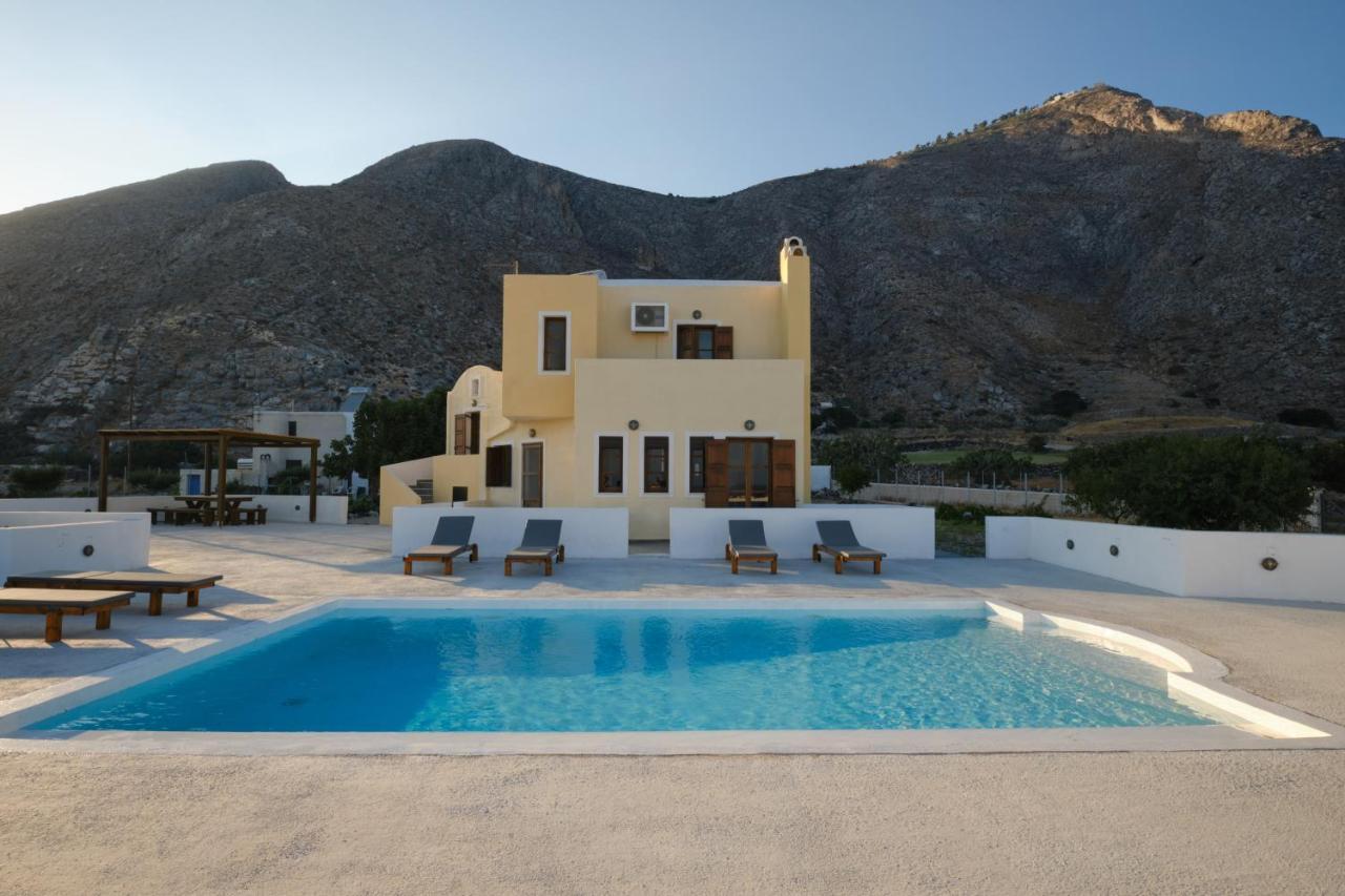 Private Villa Evgenia With Swimming Pool Perissa  Buitenkant foto