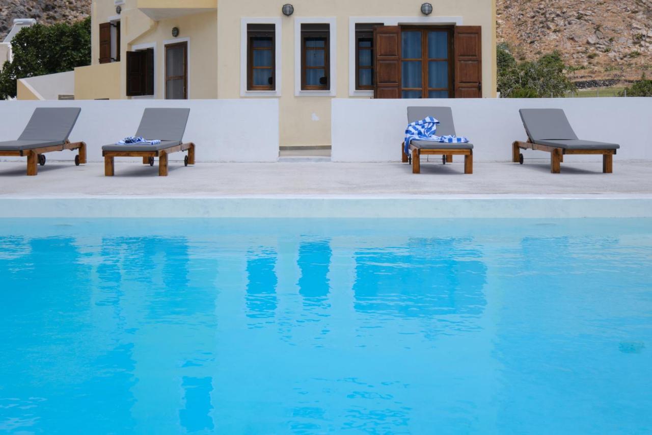 Private Villa Evgenia With Swimming Pool Perissa  Buitenkant foto