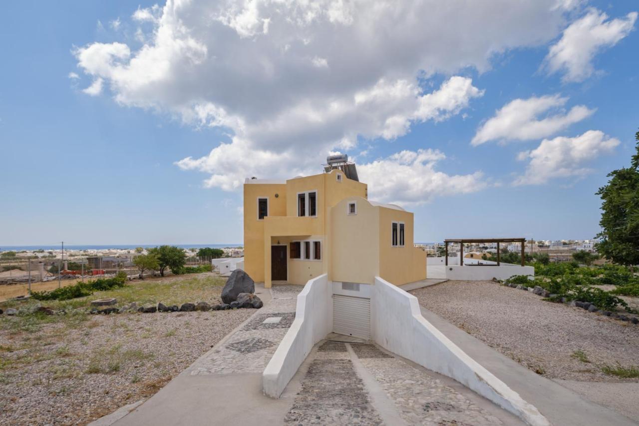 Private Villa Evgenia With Swimming Pool Perissa  Buitenkant foto
