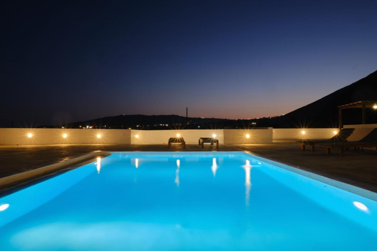 Private Villa Evgenia With Swimming Pool Perissa  Buitenkant foto