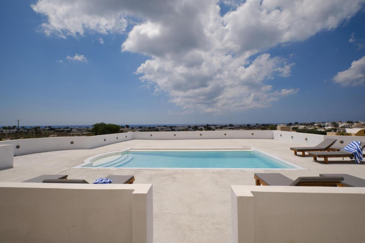 Private Villa Evgenia With Swimming Pool Perissa  Buitenkant foto